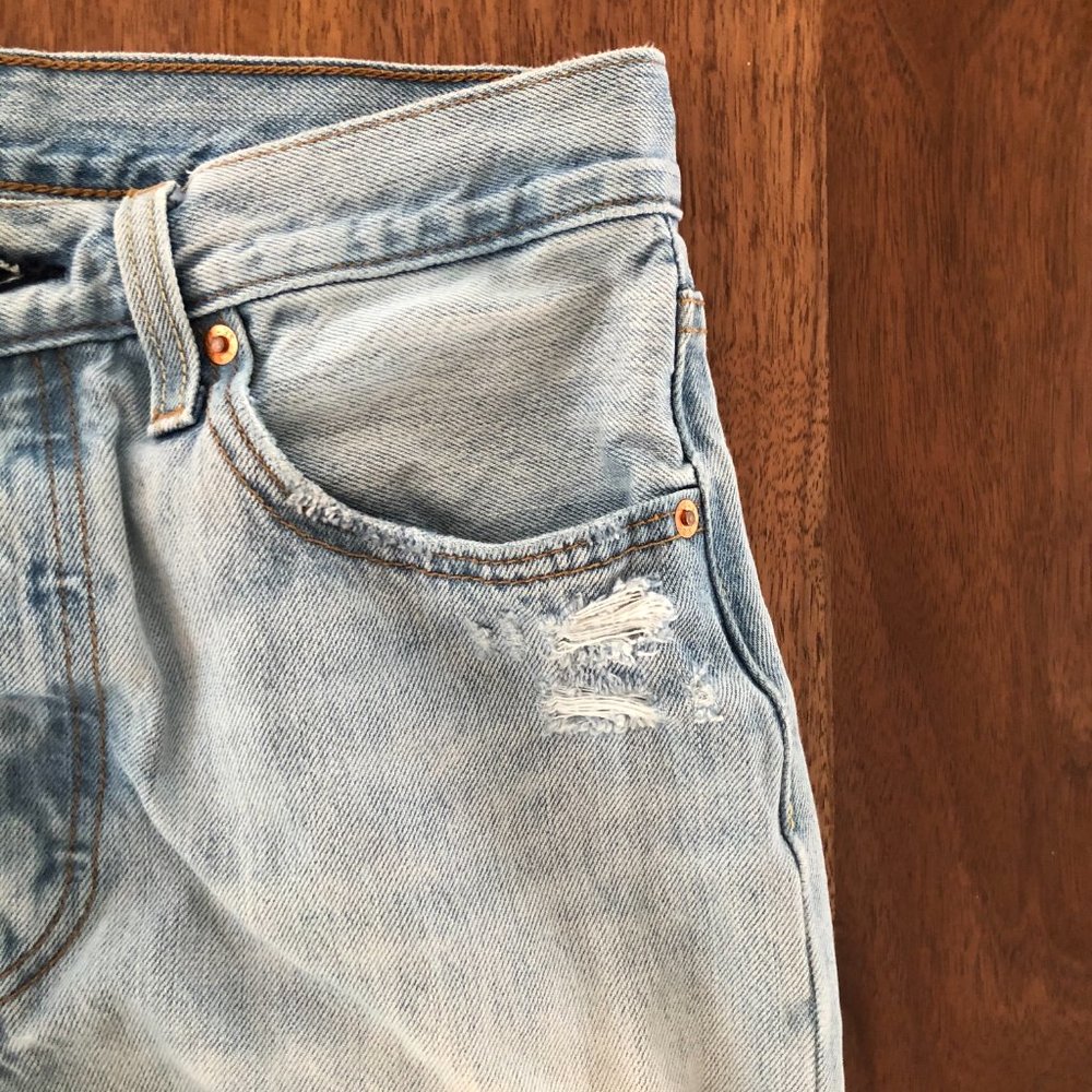 Levi's 501 Skinny Jeans in Clear Minds - Picture 9 of 16